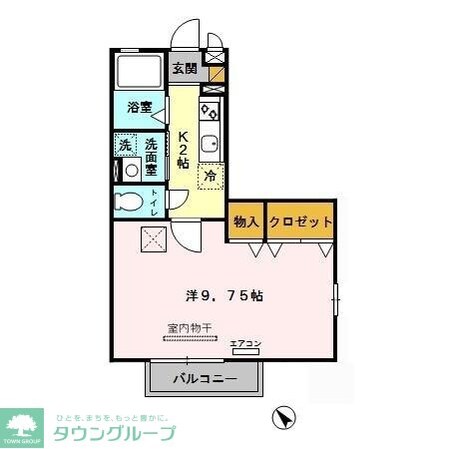 リビングタウン三橋の物件間取画像